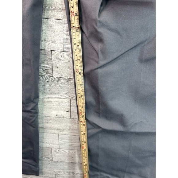 Van Heusen Men's 40x29 Grey‎ Classic Fit Dress Pants Office Work Trouser - Picture 8 of 14